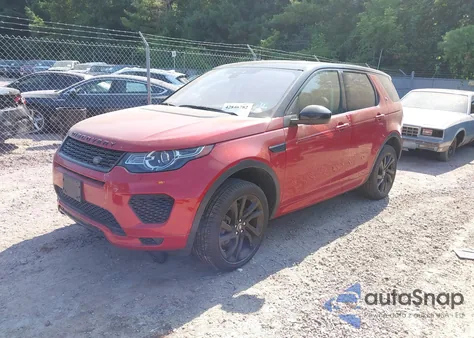 2018 Land Rover Discovery Sport Hse из США, поврежденный, VIN SALCR2SX5JH776080